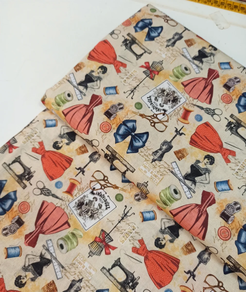 Tela de algodón couture (3,5 m)