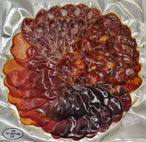 Tabla EMBUTIDO JAUNENE (Cecina vaca, lomo, salchichón y chorizo)
