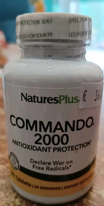 COMMANDO 2000 NATURESPLUS PROTECCION ANTIOXIDANTE 60 COMPRIMIDOS