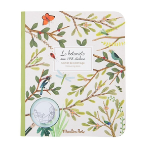 Pegatina koadernoa botanikoa - Moulin Roty