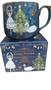 Eguberrietako ashdene mug/katilu dantzaria