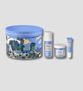 THE MEDITERRANEAN GARDEN HYDRAMEMORY KIT. crema+ serum+contorno de ojos. COMFORT ZONE