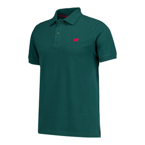 POLO M/C LION CONT TP Verde oscuro