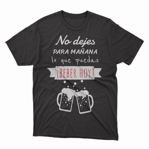 camiseta no dejes para mañana