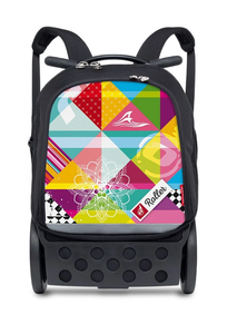 Mochila escolar con ruedas Nikidom Roller Up supergirl
