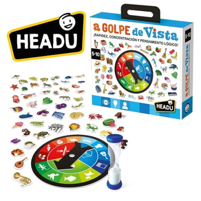 A golpe de vista - behaketa jokoa - Headu