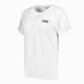 WOMAN KAMISETA MAHUKA LABURRA GRAFFITI BL