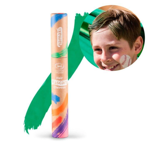 MÁSCARA DE PELO VERDE NAMAKI CARNAVAL NO TÓXICO Y FÁCIL DE LAVAR