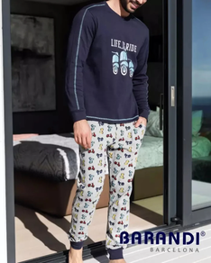 Pijama Invierno Caballero SCOOTER-1 Barandi