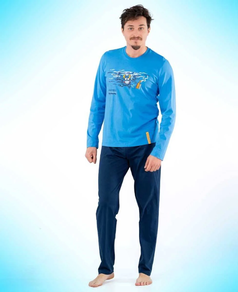 PIJAMA CHICO KUKUXUMUXU TURQUESA