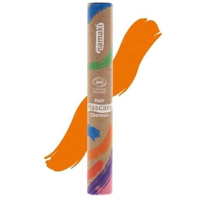 MASCARA DE PELO NARANJA NAMAKI CARNAVAL NO TÓXICO Y FÁCIL DE LAVAR