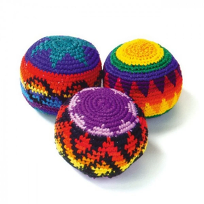 Pelota de malabares de ganchillo