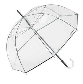 Paraguas Cacharel de Mujer transparente con forma de burbuja
