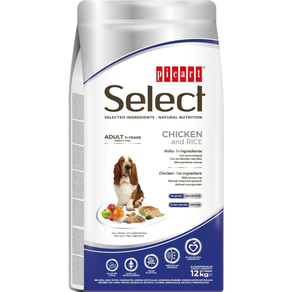 Select Adult +7 Chicken and Rice 12kg (Pienso) Picart