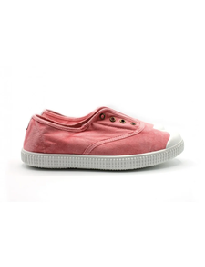 Zapatillas en coral con puntera de goma