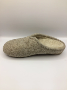 Zapatillas de lana abiertas