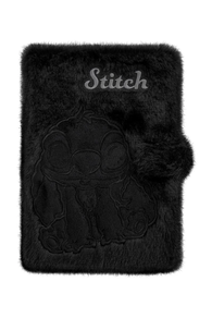 Note book A5 Stitch Fluffy Black - Libreta - Coolpack