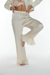 Pant Gloria off white, LS