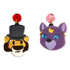 Pendientes Willy Fog y Romy