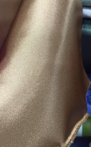 Tela de raso Carnaval-marrón (0,5 m)