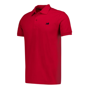 POLO M/C LION CONT TP Rojo
