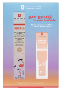 ERBORIAN KIT CC CRÈME 45 ML + SUPER BB CONCEALER 10 ML
