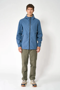 Chaqueta azul Ulap Tanta 100% impermeable