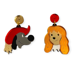 Pendientes Mosqueperros D´Artacán y Julieta