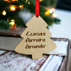 Gabonetako apaingarri grabatua