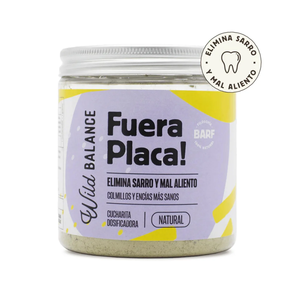 FUERA PLACA! elimina sarro y mal aliento wild balance 100 g