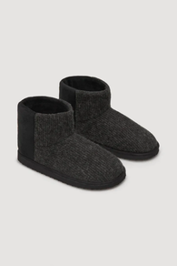 BOTAS DE CASA PARA HOMBRES NEGRAS