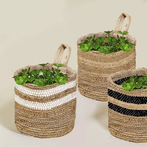 CESTO MACETERO DECORATIVO