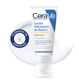 CERAVE LOCIÓN HIDRATANTE DE ROSTRO SPF 50 52ML