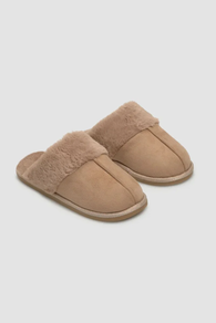 ZAPATILLAS DE CASA BEIGE MUJER