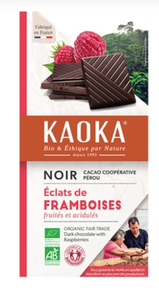 Chocolate Kaoka Frambuesa 55%   Ecuador Sto  Tome Y Principe Y Ss