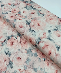 Tela de viella-Rosas (4 m)