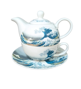 Tetera teaxone ola japonesa