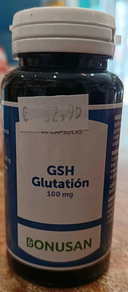 GSH GLUTATION REDUCIDO 100MG BONUSAN 60 CAPSULAS