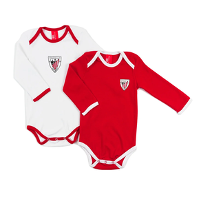 PACK 2 BODIES BEBÉ MANGA CORTA ATHLETIC CLUB