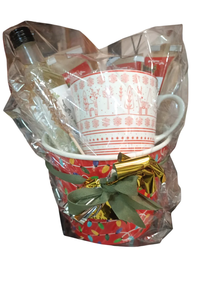Cesta mug navidad