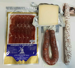 Pack paleta ondua, txorizoa, espetec, JAUNENE gazta