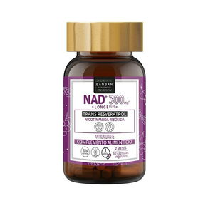 NAD+300 TRANS RESVERATROL 60 CAPSULAS BANBAN
