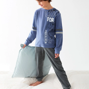 PIJAMA LARGO TUNDOSADO NIÑO TOBOGAN 24208107