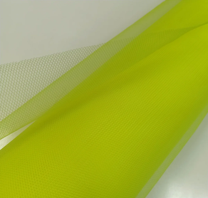 Tela de tul Carnaval-amarillo fluor (4,5 m)