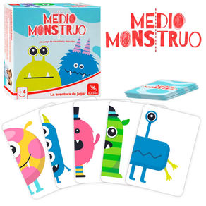 Medio Monstruo - juego de cartas - Lúdilo