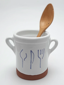 Cubertero artesanía cerámica