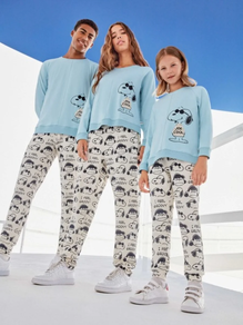 Pijama Largo de Niña Snoopy