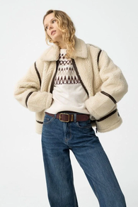 Parka borreguito mujer