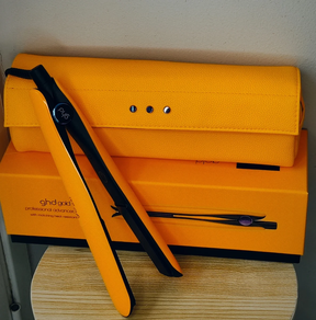 Plancha GHD gold  color Crush Orange +neceser térmico