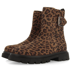 BOTAS PIEL SERRAJE ESTAMPADO ANIMAL TINTAH